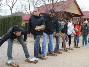 Grupo adultos outdoor