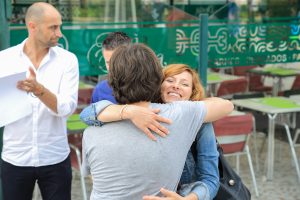 Reme Egea abrazo